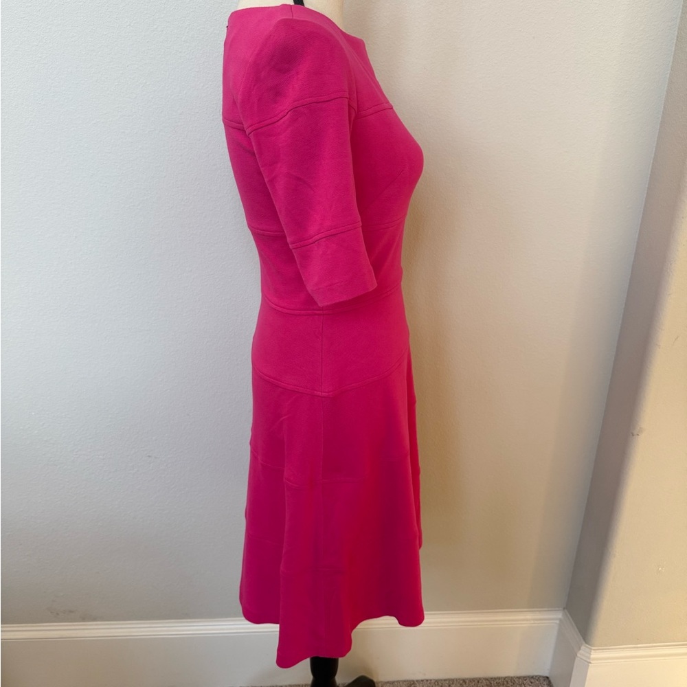 Maggy London Fuchsia Midi Dress - Picture 5 of 8